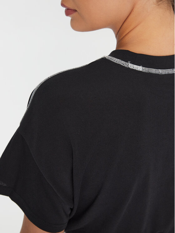 Calvin Klein Performance Calvin Klein Performance T-shirt 00GWF3K147 Crna Regular Fit