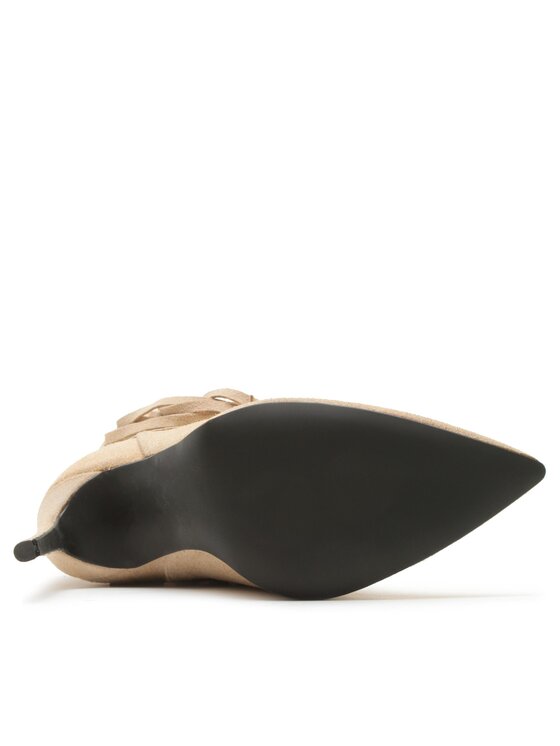 PINKO PINKO Ковбойські чоботи Olympe Tronchetto PE 23 BLKS1 100573 A0N8 Бежевий