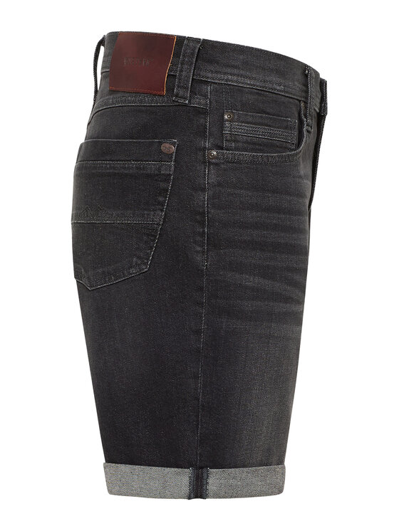 Mustang Mustang Jeansshorts Washington 1016453 Schwarz Straight Fit