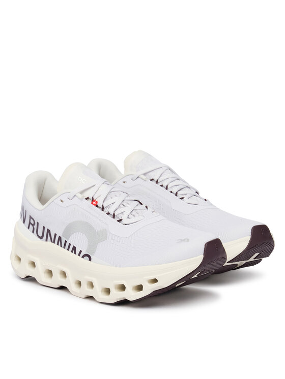 On On Buty do biegania Cloudmonster 1 3WF30485355 Szary jasny