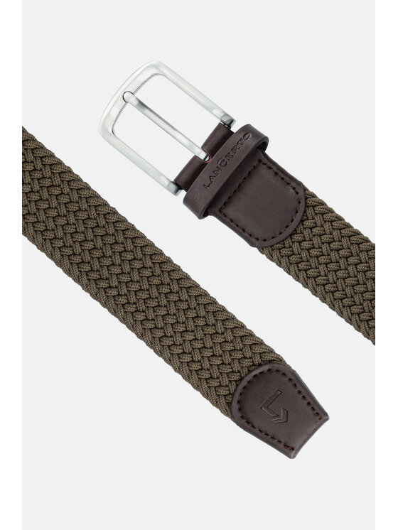 Lancerto Lancerto Pasek Męski Pleat PS090124000027 Brązowy