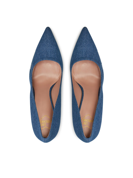 LOVE MOSCHINO LOVE MOSCHINO Туфлі на шпильці JA10089G1LJO5700 Голубий