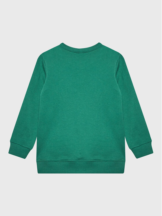 United Colors Of Benetton United Colors Of Benetton Bluza 3JLXC107O Zielony Regular Fit