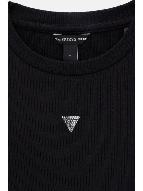 Guess Kids Guess Kids Sukienka codzienna 183454 Czarny Classic Fit