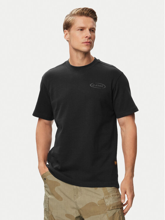 G-Star Raw Tricou 90s Logo D28921-D976 Negru Regular Fit