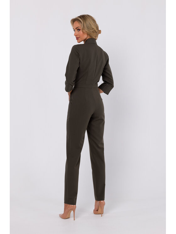 Made of Emotion Made of Emotion Jumpsuit M751 Verde Modern Fit