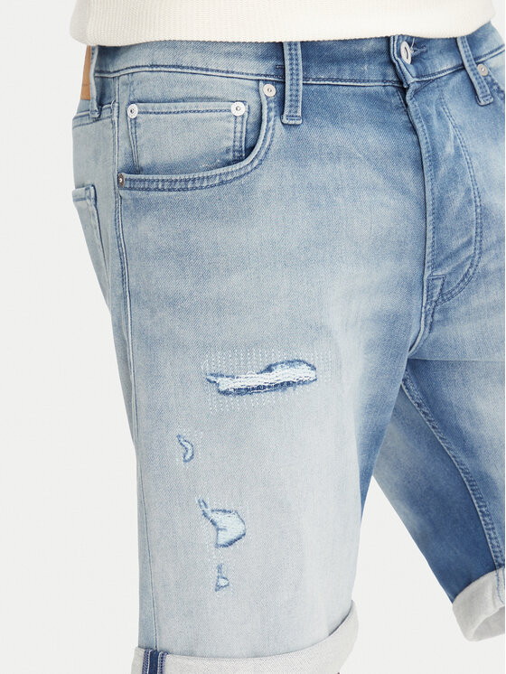Jack&Jones Jack&Jones Дънкови шорти Rick 12269607 Син Regular Fit