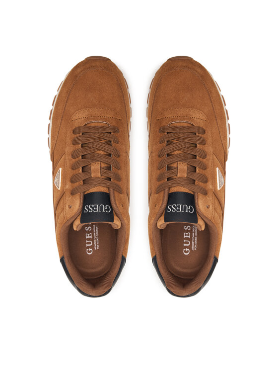 Guess Guess Sneakersy FMFREX ELE12 Brązowy