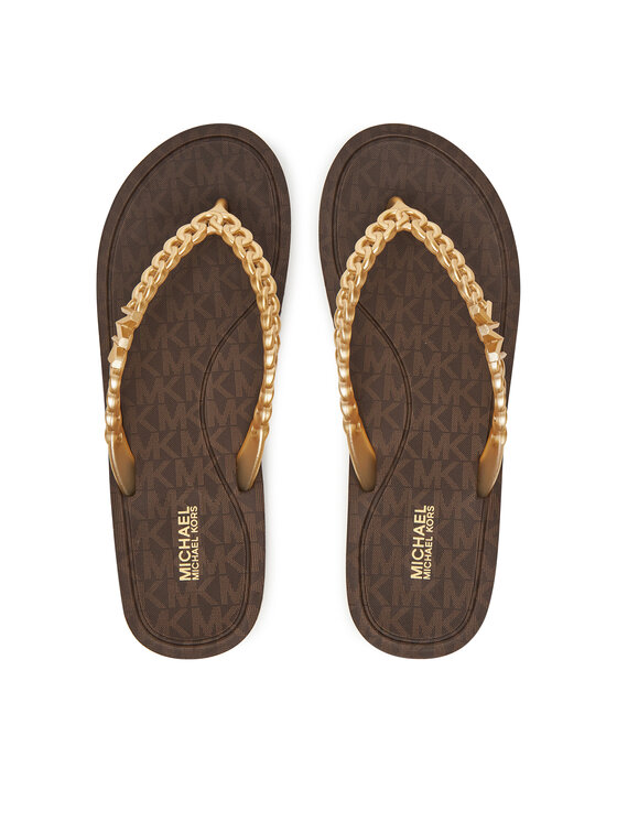 MICHAEL Michael Kors MICHAEL Michael Kors Japanke Zaza 40S5ZAFA1B Smeđa