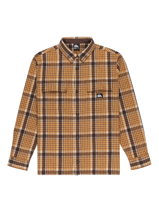 Quiksilver Košeľa Yankee EQYWT04648 Béžová Regular Fit