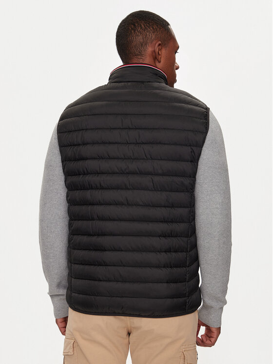Tom Tailor Tom Tailor Жилет 1041310 Чорний Regular Fit