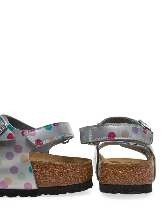 Birkenstock Birkenstock Sandali Rio As Kids 1029527 D Srebrna