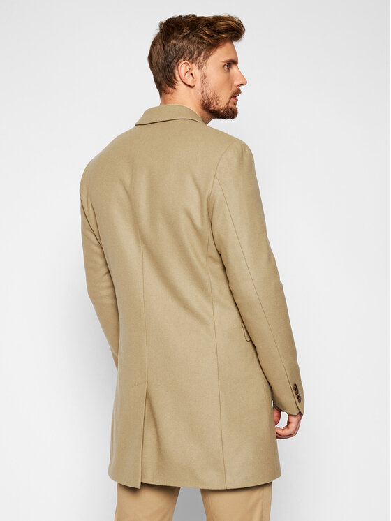 Cappotto di lana Cg Major Bv 253041-004 Marrone