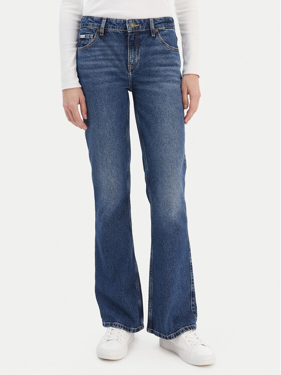 Guess Jeans Blugi W5RA1S D5M44 Bleumarin Regular Fit