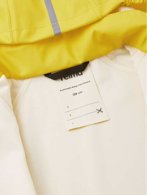 Reima Reima Vihmajope Lampi 5100023A Kollane Regular Fit