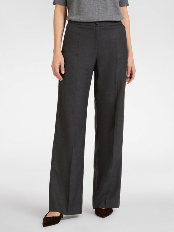 Elena Mirò Elena Mirò Pantaloni di tessuto P165P100366N023 Grigio Regular Fit