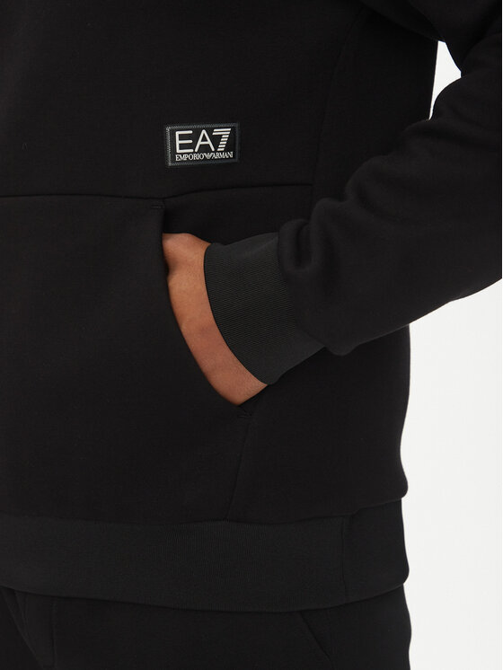 EA7 Emporio Armani EA7 Emporio Armani Bluza 7M000141 AF13538 UC001 Czarny Regular Fit