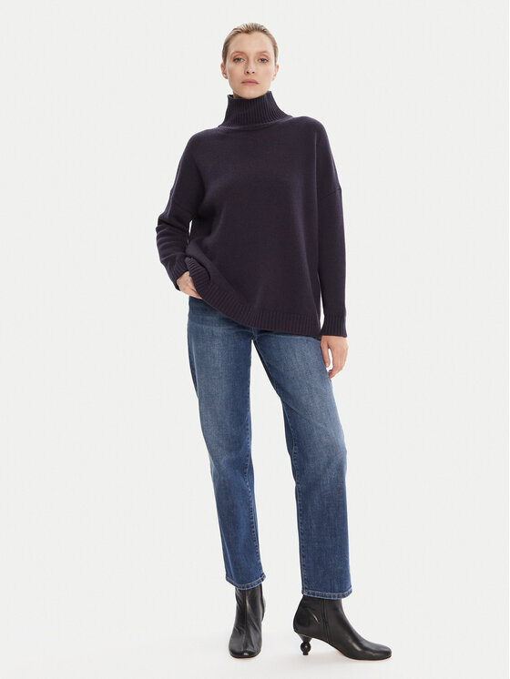Weekend Max Mara Weekend Max Mara Dolcevita Borgia 2525366112 Blu scuro Relaxed Fit