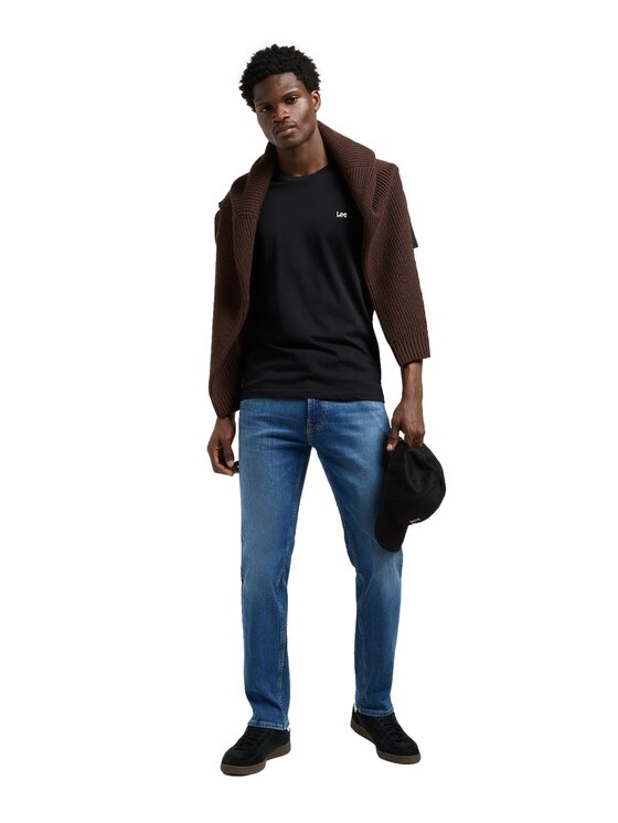 Lee Lee Jeansy 112370590 Niebieski Slim Fit