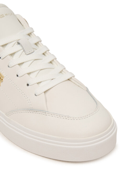 Tommy Hilfiger Tommy Hilfiger Laisvalaikio batai Th Chic Cupsole Mc FW0FW09595 Balta