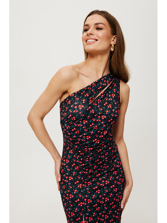 Makover Makover Vestito estivo K194 Rosso Long Fit