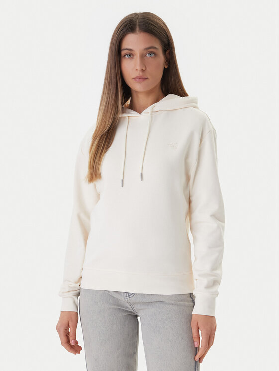 Calvin Klein Jeans Calvin Klein Jeans Mikina LV047C224G Écru Boxy Fit