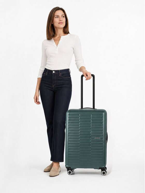 American Tourister American Tourister Walizka średnia 332560 Zielony
