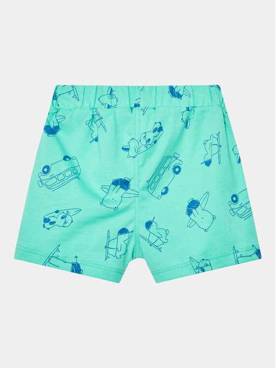 United Colors Of Benetton United Colors Of Benetton Шорти от плат 30HPAF011 Електриков Regular Fit