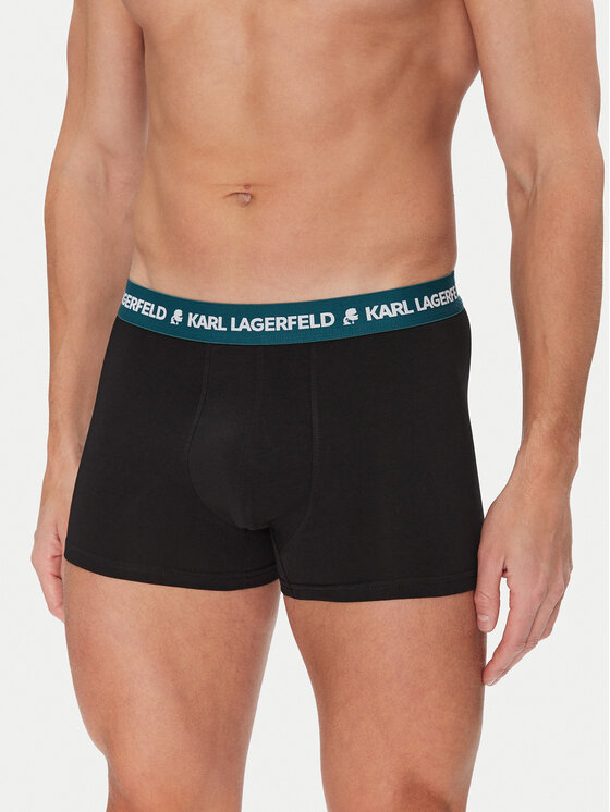 KARL LAGERFELD KARL LAGERFELD Set di 3 boxer A1M47021 Nero