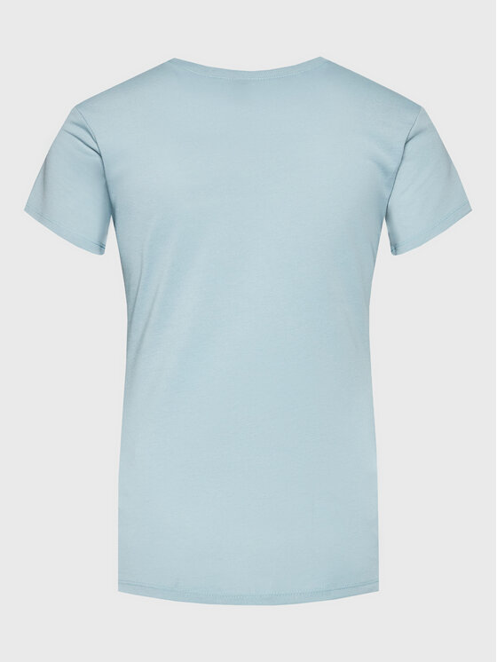 Fox Racing Fox Racing T-Shirt Pinnacle 29247 Niebieski Regular Fit