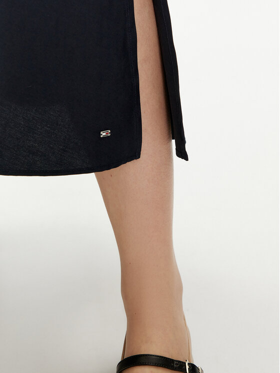 Tommy Hilfiger Tommy Hilfiger Nyári ruha WW0WW41272 Sötétkék Regular Fit
