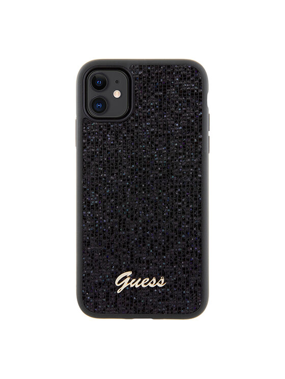Guess Guess Etui na telefon iPhone 11 / Xr Czarny