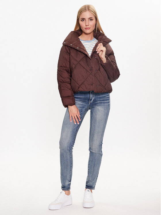 ONLY ONLY Μπουφάν μεταβατικό Carol 15271107 Καφέ Regular Fit