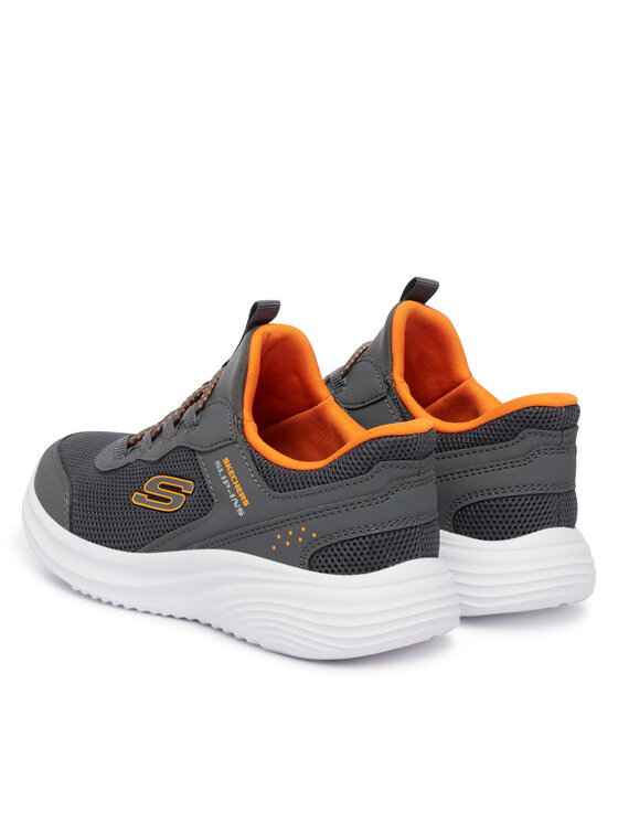Skechers Skechers Sneakersy Slip-Ins: Bounder Pro 404208L/CHAR Sivá