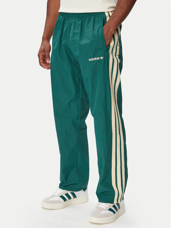 adidas Spodnie dresowe Cutline Track KW8022 Zielony Regular Fit