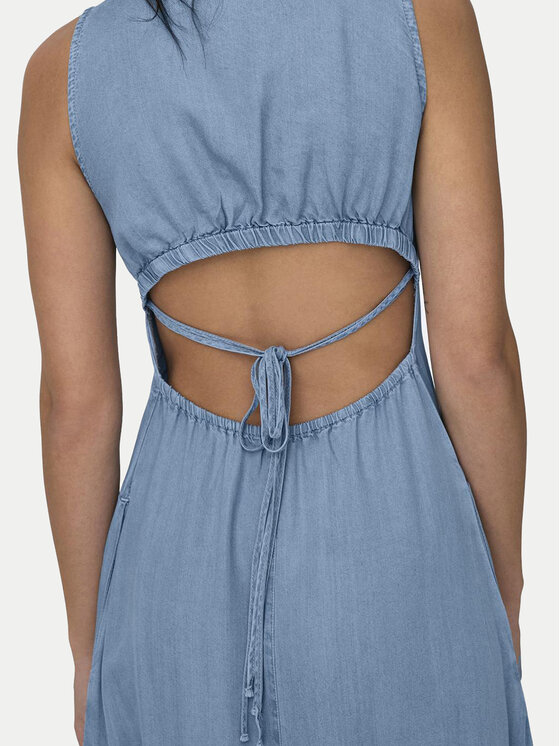 ONLY ONLY Nyári ruha Brighton 15318546 Kék Loose Fit