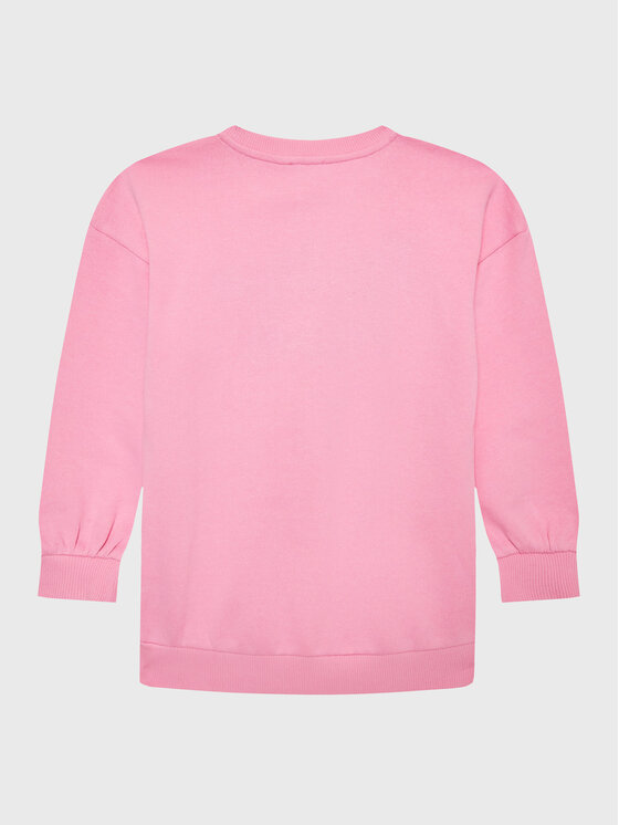 United Colors Of Benetton United Colors Of Benetton Суитшърт 3J68C10AX Розов Oversize