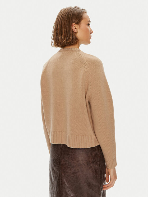 Weekend Max Mara Weekend Max Mara Pulover 2425366162 Bej Regular Fit