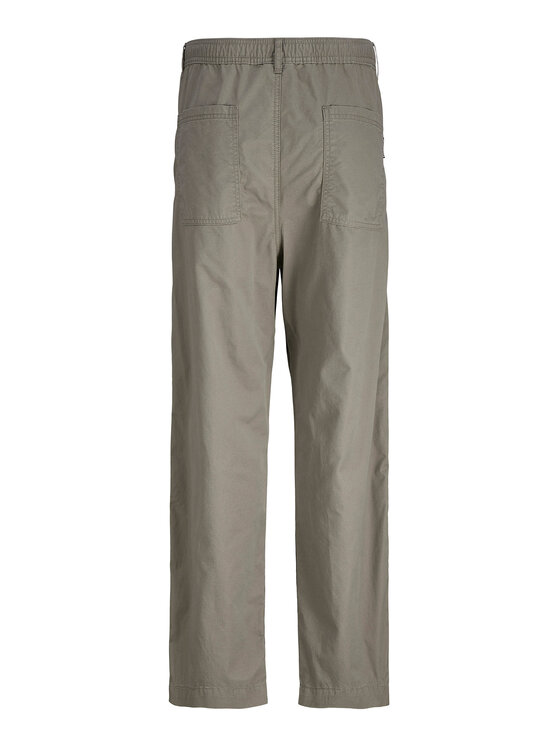 Jack & Jones Jack & Jones Auduma bikses Owen Cade 12282385 Zaļš Baggy Fit