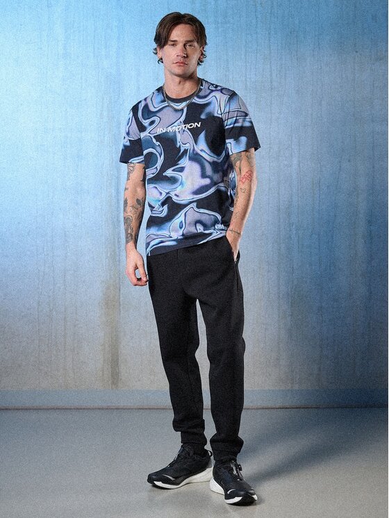 4F 4F T-Shirt IN MOTION Kolorowy Regular Fit