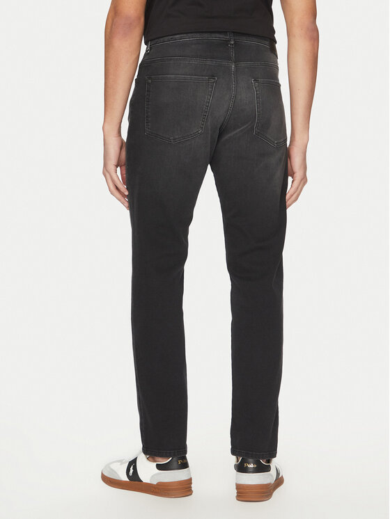 BOSS BOSS Džinsi Re Maine 50534691 Melns Regular Fit
