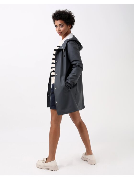 VANNSKJOLD VANNSKJOLD Kurtka przeciwdeszczowa ELEGANCE Szary Classic Fit