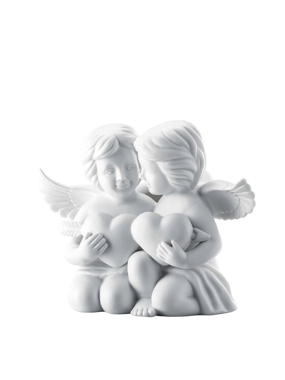 Rosenthal Rosenthal Figurka Para aniołów średnich z sercem Biały