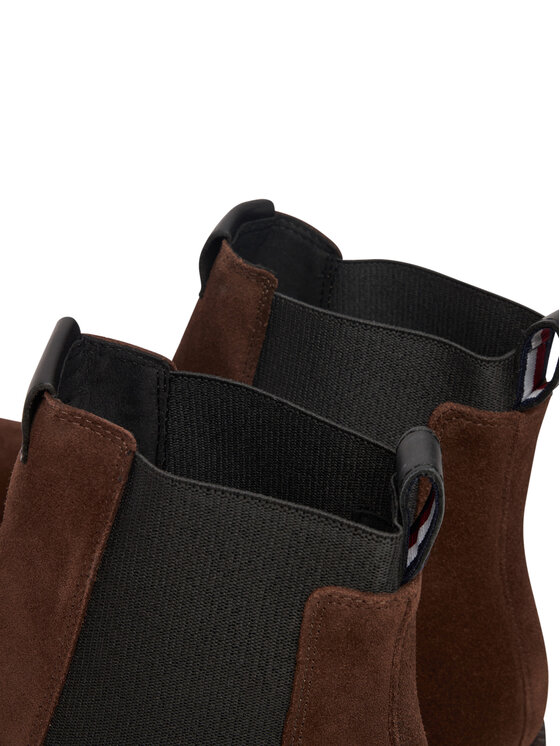 Tommy Hilfiger Tommy Hilfiger Боти тип челси Comfort Lwt FM0FM05592 Кафяв