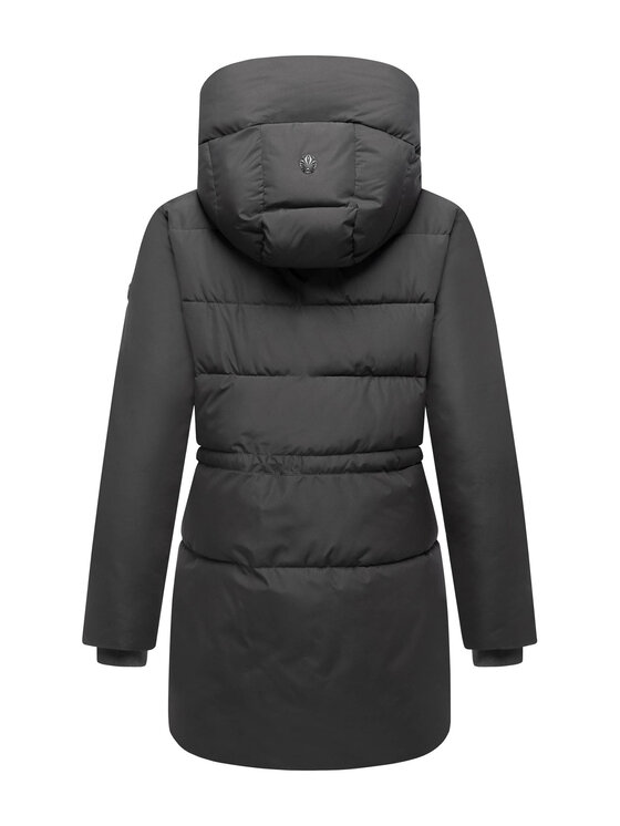 Marikoo Marikoo Kurtka zimowa Delilah Szary Regular Fit