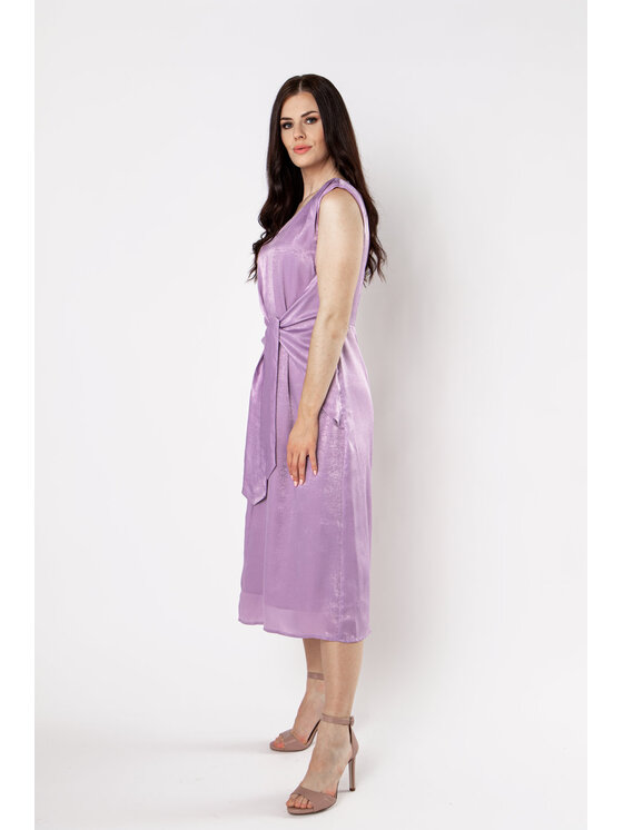 QUIOSQUE QUIOSQUE Každodenné šaty LAVENDA DRESS Fialová Regular Fit
