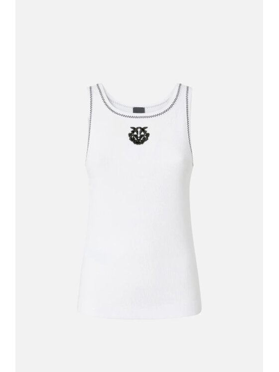 PINKO PINKO Τοπ Bitetto Λευκό Regular Fit
