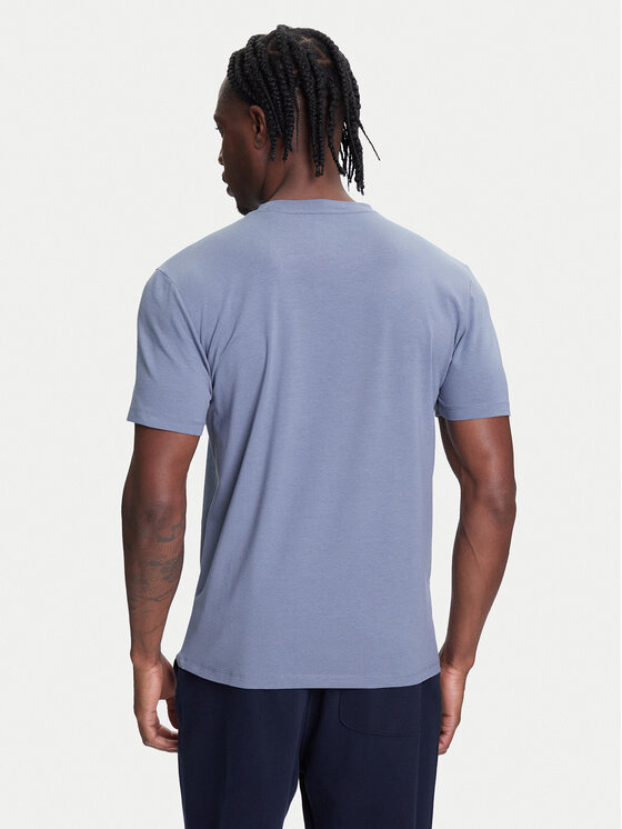Guess Guess T-krekls Z2YI12 JR06K Tumši zils Regular Fit