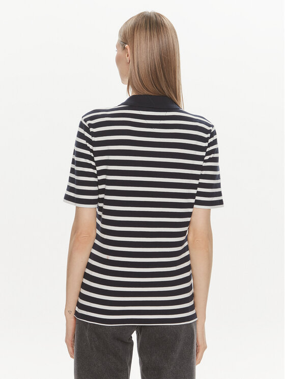Tommy Hilfiger Tommy Hilfiger Поло 1985 WW0WW39531 Білий Regular Fit