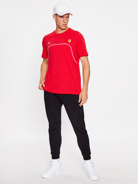 Puma Puma T-shirt Ferrari Race 620946 Crvena Regular Fit